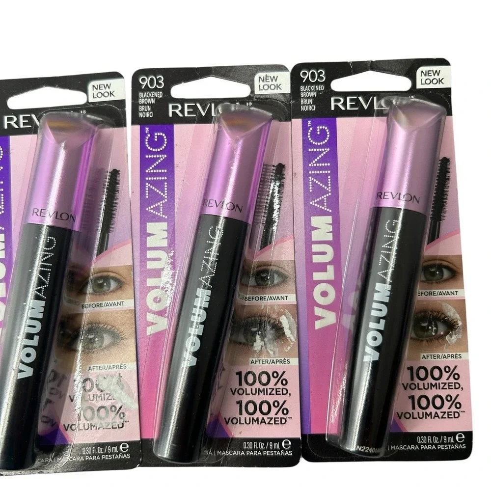 Revlon VOLUMAZING Mascara (1) 901 Blackest Black (2)‎ 903 Blackest Brown